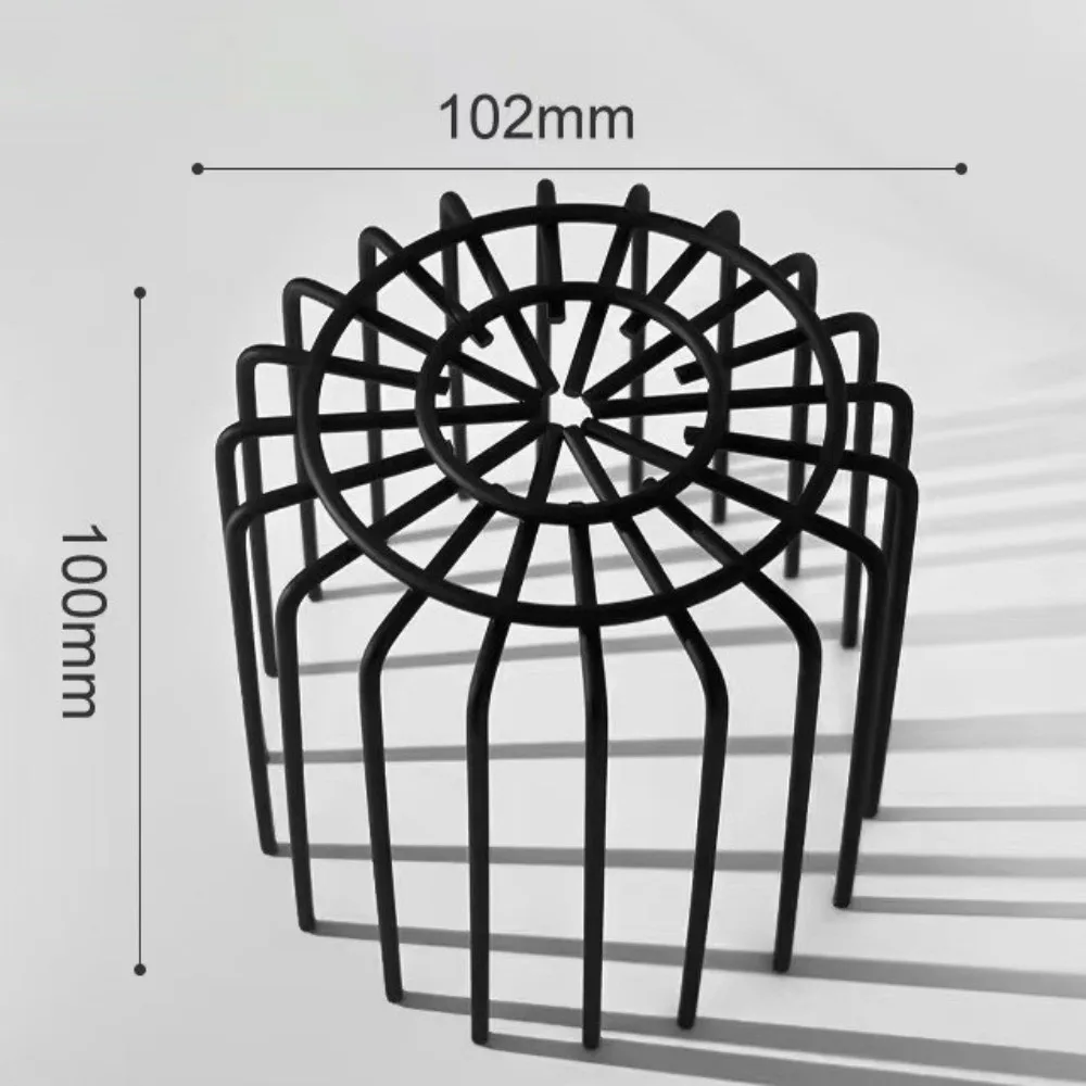 

Stainless Steel Roof Floor Drain Anti-blocking Leaf Debris Trap Balcony Drainage Cover Easy Installation Rain Pipe Strainer Cap