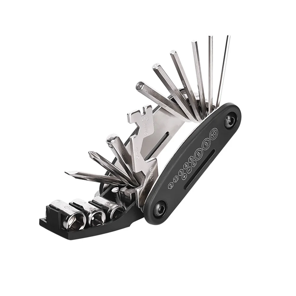 AliExpress Bicycle Repair Tool Kit, Multifunctional Bicycle Accessories Tire Patcher, Portable Multifunctional 16-in-1 Wrench Screwdriver