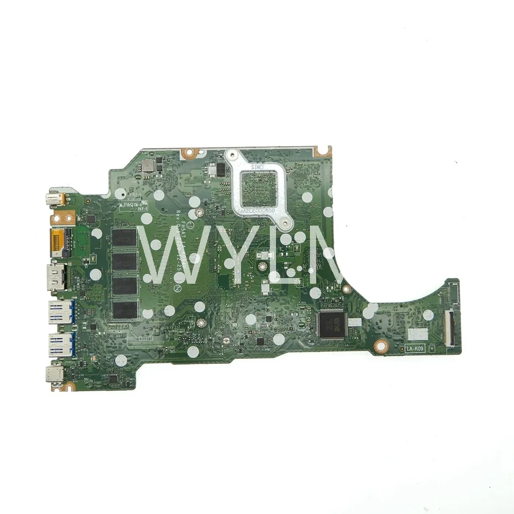 FH5AT LA-K094P With I5-1135G7 CPU MX350 GPU Notebook Mainboard For Acer Aspire A315-58G Laptop Motherboard 100%