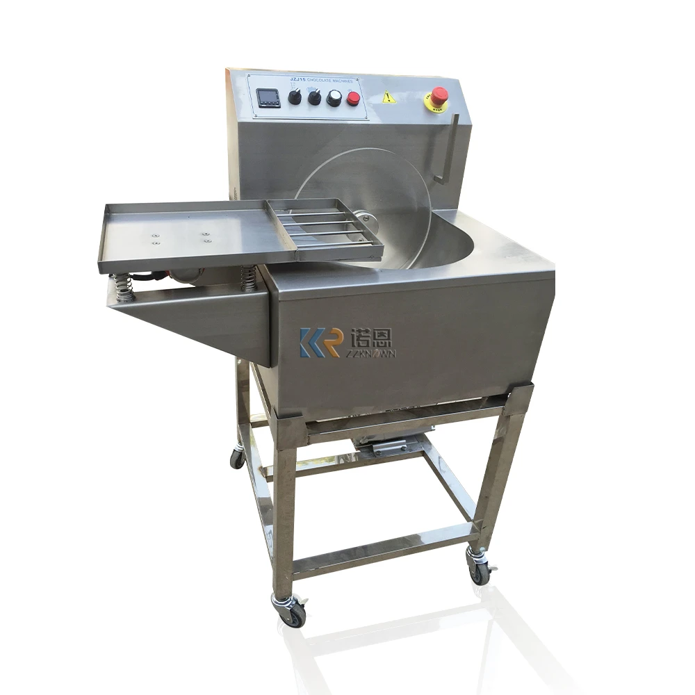 Continuous Chocolate Tempering Machine Chocolate Warm Holding Tank Commercial 8kg With Shaker