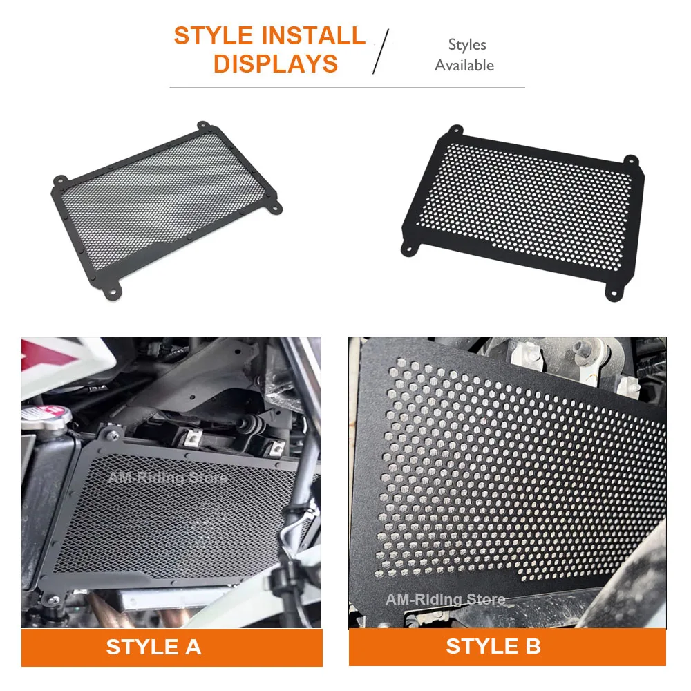Motorcycle Radiator Guard Grill For Kawasaki Z400 Z500 2024 2025 2026 Cooler Protect Cover For Ninja 400 500 For Z 400 2018-2023