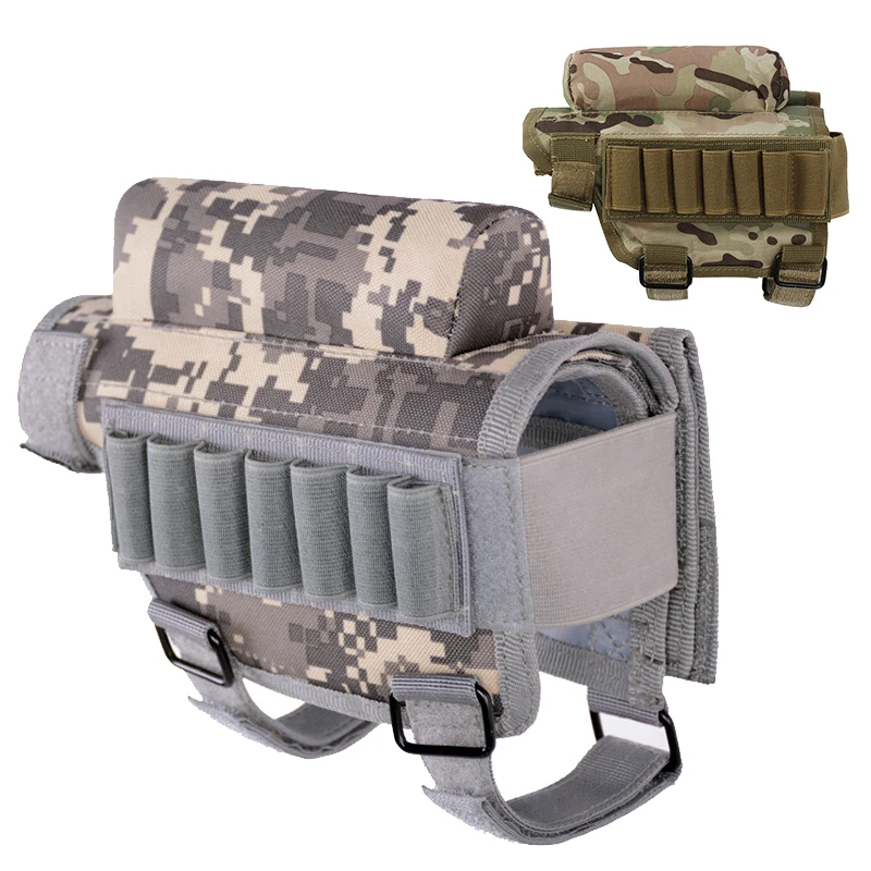 

Front & Rear Unfilled Support Bag + Tactical Cheek Rest Military Gear Army Shooting Hunting Airsoft Sniper Rifle Gun Accessories