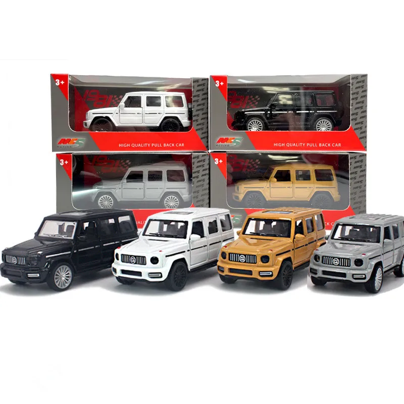 

New 1:43 alloy pull back off-road car model,double door SUV car toy,collection ornament model,original packaged gift