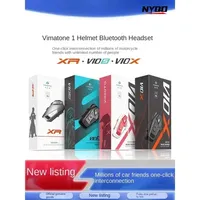 VIMOTO XR V10s  V10X Motorcycle Helmet Bluetooth Earphones JBL Helmet Specific Waterproof  ヘッドセット Bluetooth  Motorcycle Intercom