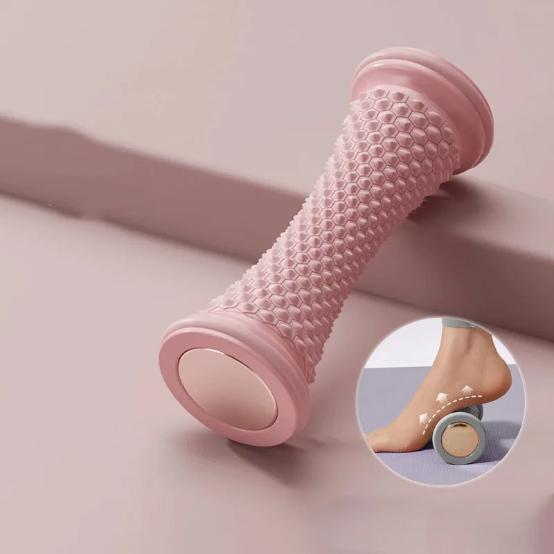 

Массажное колесо для ног, мяч для фасции йоги, массажный мяч для ног, тренажер для плоской арки, компактный портативный массажер для расслабления мышц