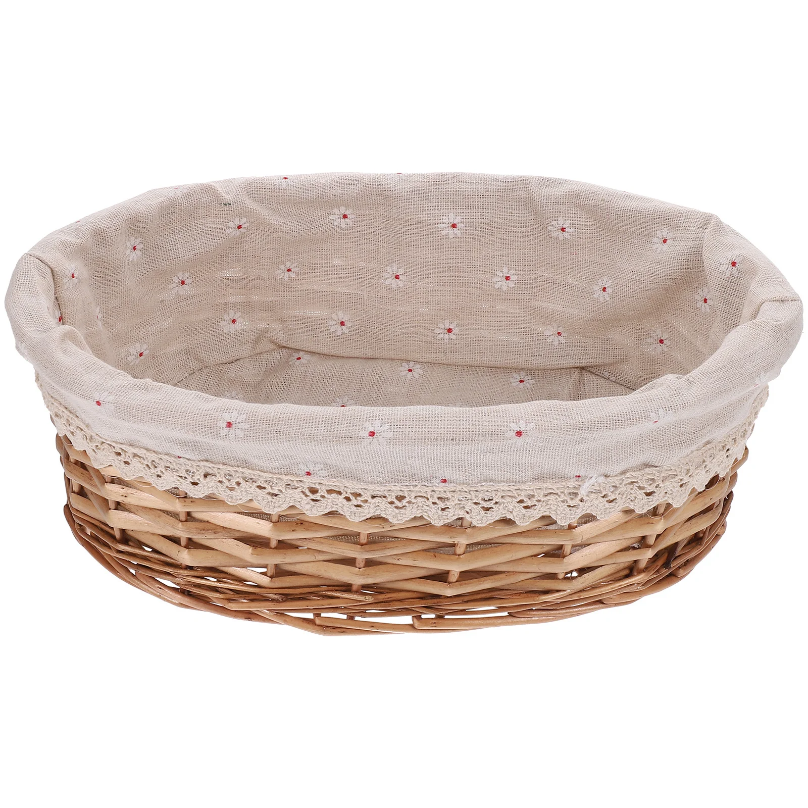 

Rattan Woven Basket For Kitchen Fruit Bread Serving Storage Organizer Sundries Holder Weaving Basket Kitchen Bar Accessory