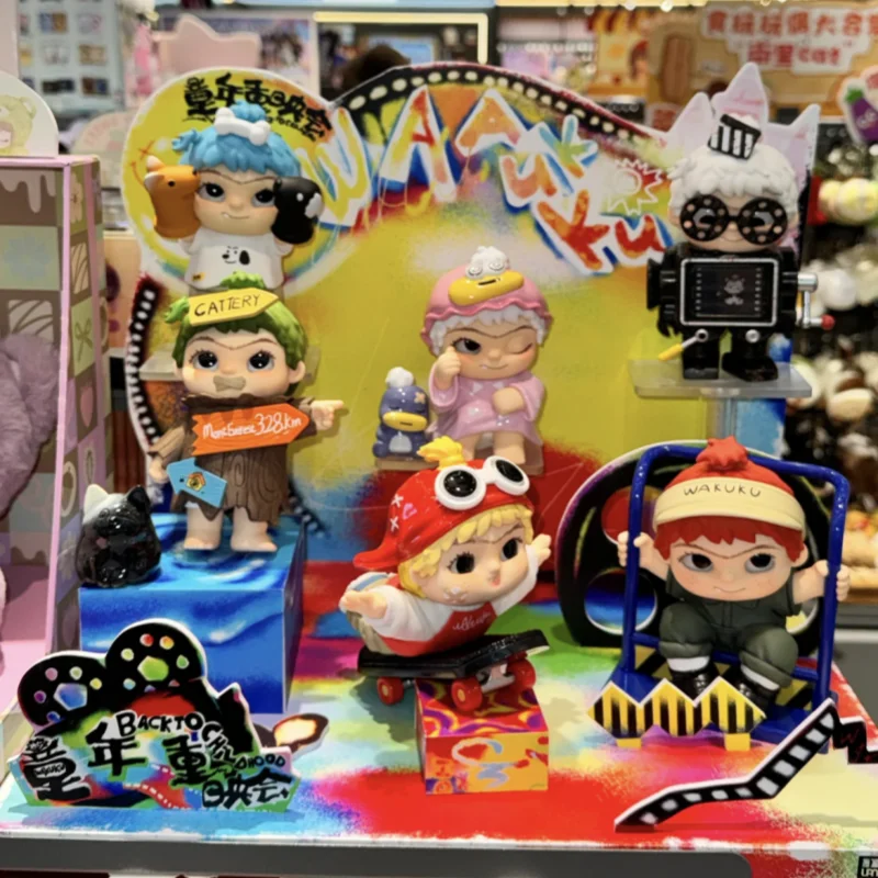 

Wakuku Series Blind Box - Desktop Ornament Collection Model Toy Trendy Surprise Gift for Birthday Back to Childhood