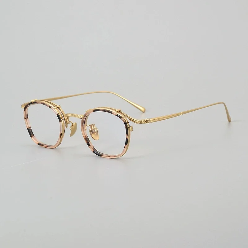 Belight Optische Ovale Form Vintage Retro Design Männer Frauen Acetat Mit Titan Brillen Rahmen Rezept Objektiv ZL8018