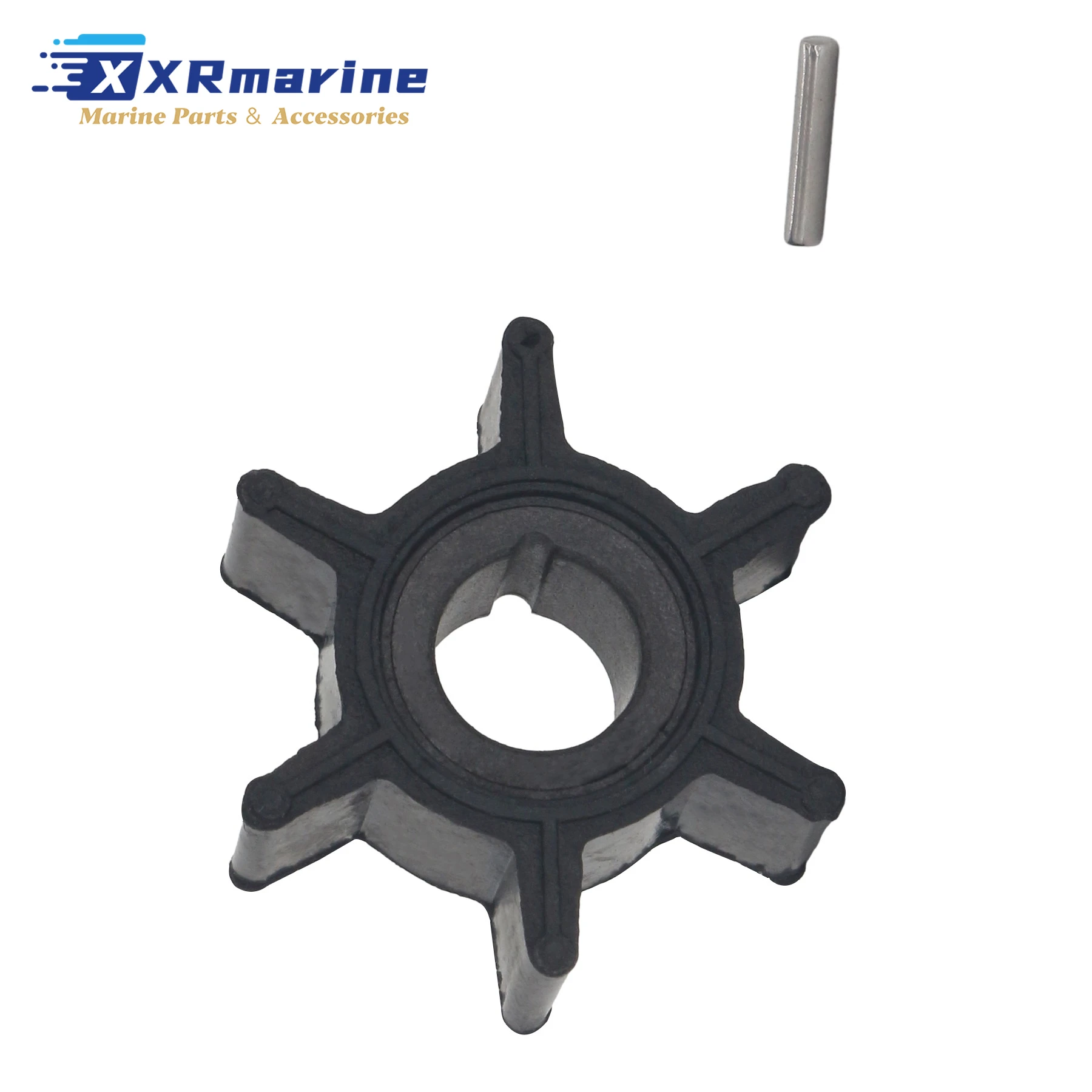 Outboard Impeller Kit Fits for Nissan Tohatsu 2/4 Stroke M NS MFS NSF4HP 5HP 6HP Replaces 369-87322-0 369-65021-1 369-65021-1M