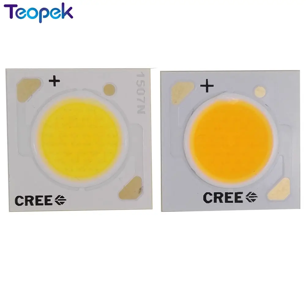 10pcs CXA1507 Ceramic COB LED Array Light EasyWhite 4000K -5000K Warm White 2700K - 3000K 14.8W with / without Holder