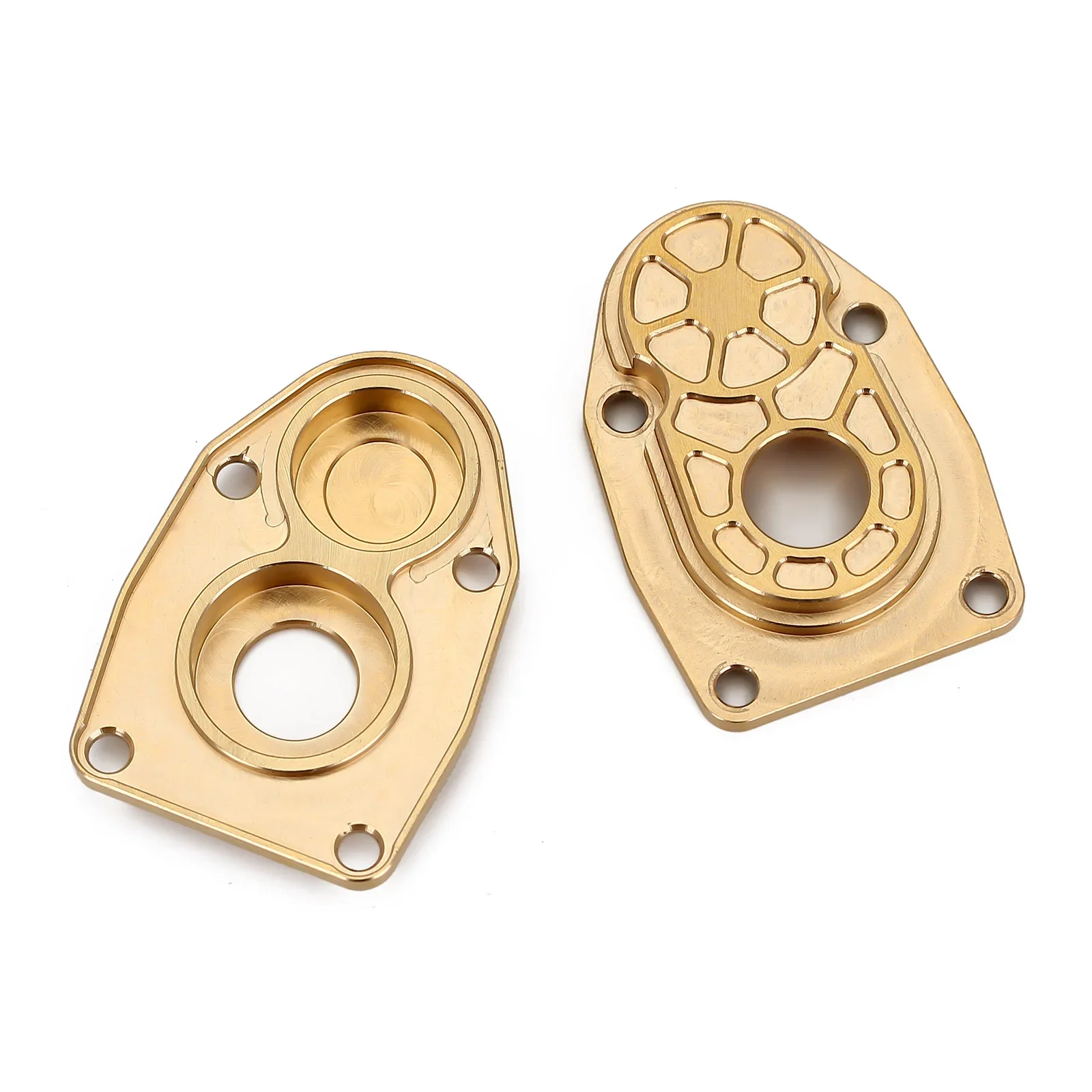 INJORA Heavy Duty Brass Portal Steering Knuckle Housing for 1:10 RC Crawler Car Axial SCX10 III AXI03007 Capra 1.9 Upgrade Parts