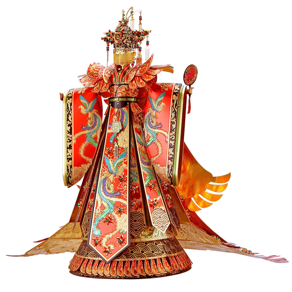 

Chinese Wedding Series Character Sedan Chair with High Detail Restoration, National Style Aesthetics, and Collection Value