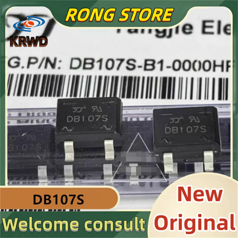 50PCS New Original DB107S SOP-4 1A 1000V