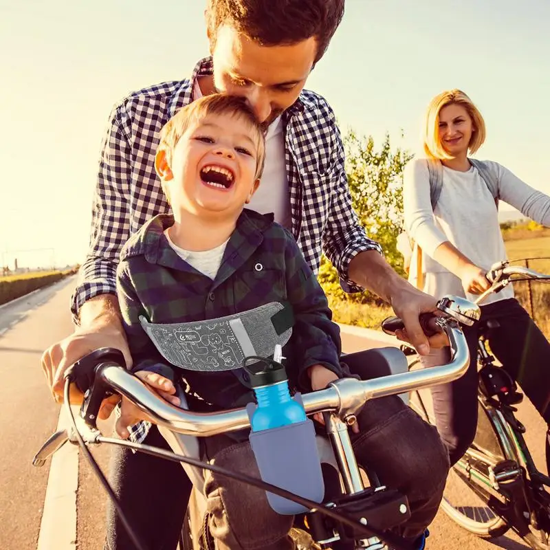 Suporte do copo da bicicleta do silicone, Saco de armazenamento multiúso, Gaiola de bebida, Suporte de garrafa removível