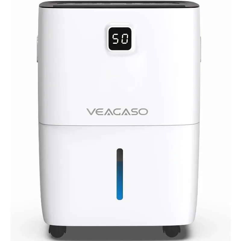 

VEAGASO 5500 Sq. Ft Dehumidifier for Basement with Drain Hose, VEAGASO 80 Pints Dehumidifiers for Home Large Room Bathroom