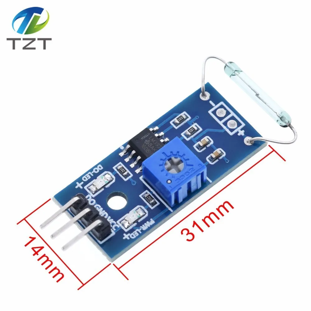 Reed sensor module magnetron module reed switch MagSwitch For Arduino Diy Kit