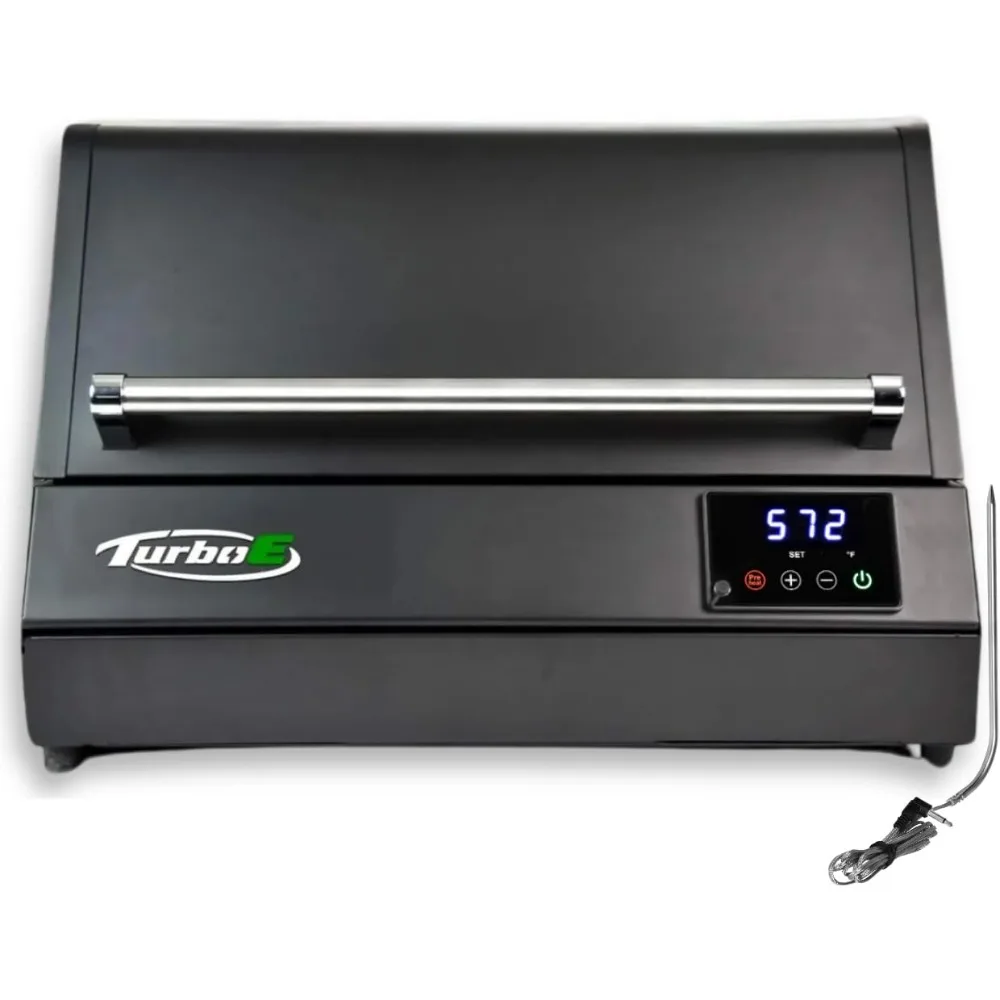 Turbo E Elektrische Buitengrill-Krachtige 1700W Infraroodgrilltechnologie-24 Inch Slimme Bbq-Grill Met Sonde