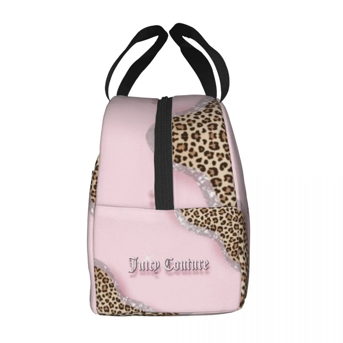 Juicy-Couture Lunch Bag for School Waterproof Picnic Thermal Cooler Insulated Lunch Box Women Kids Tote Bags