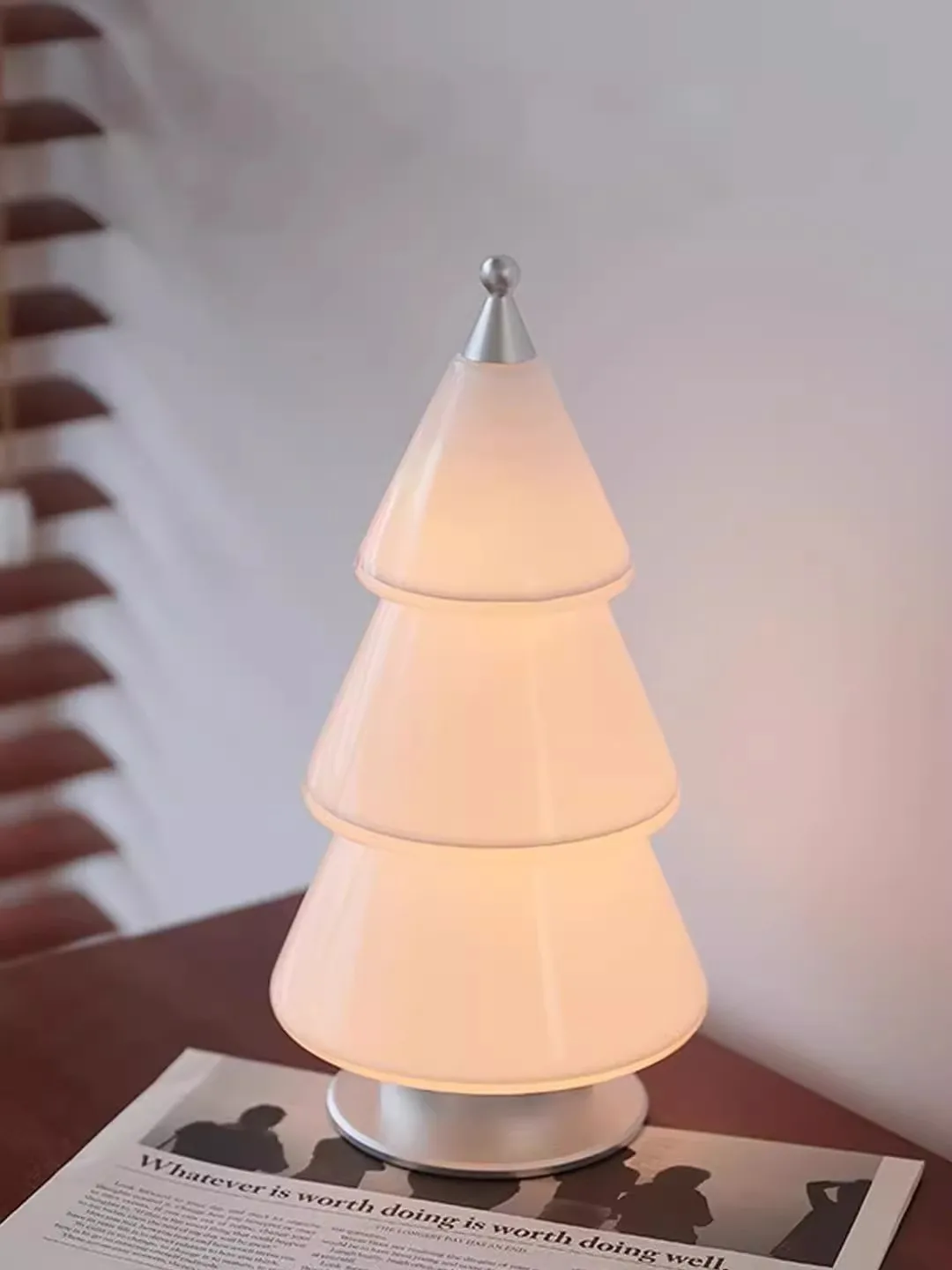 American Style Modern Creativity Design Christmas Tree Small Desk lamp Multi-Functional Touch Switch Head Of Bed Decorative lamp