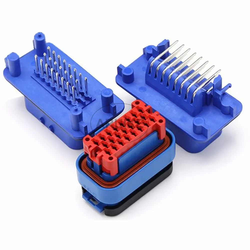 1 set 23 pin way waterproof Tyco AMP ECU Connector Automotive Male or Female Plug 776228-1 770680-1 776087-1