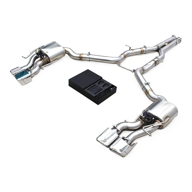 

YD Stainless Steel Exhaust Pipe For Mercedes-Benz CLS63 AMG W218 5.5 2013-2017 Valved Exhaust Pipe With Remote Control System