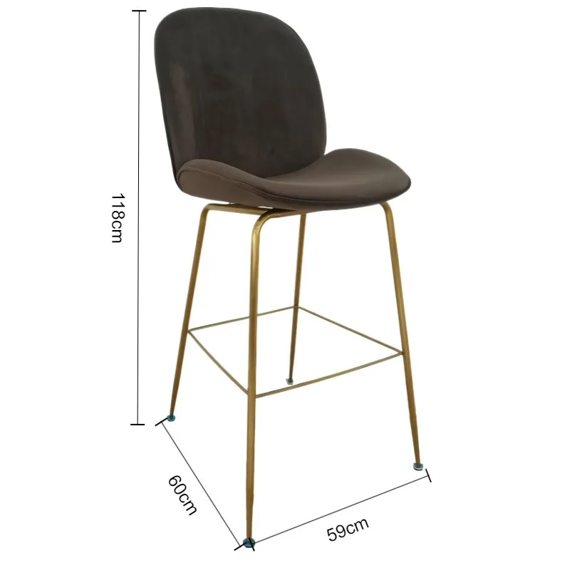 

Beetle Back Chair High Stool Simple Chair Internet celebrity bar chair