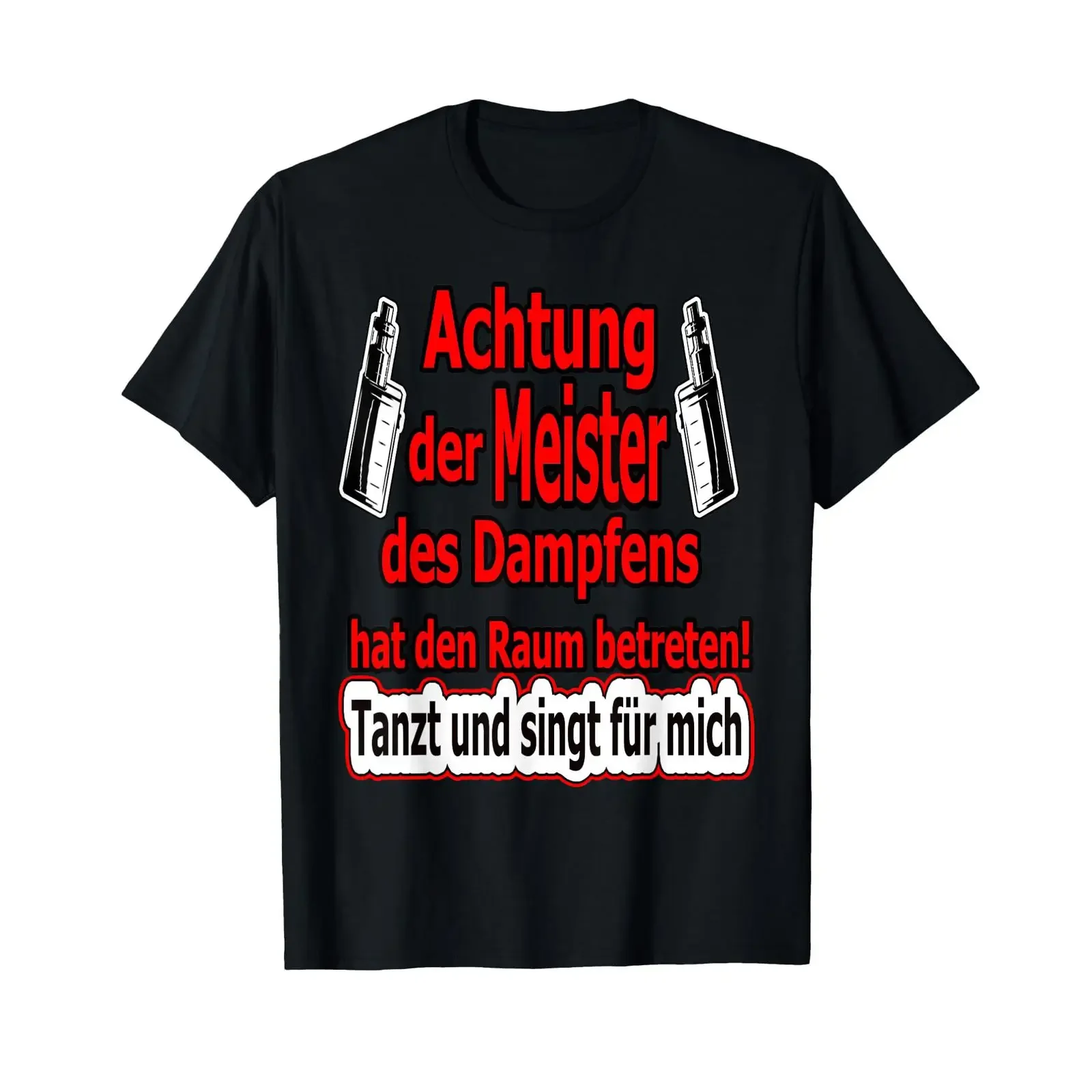 Men's steamer i vape ezigarette vaper coil liquid t shirt e vintage Washed graphic Comfortable Casual Breathable streetwear