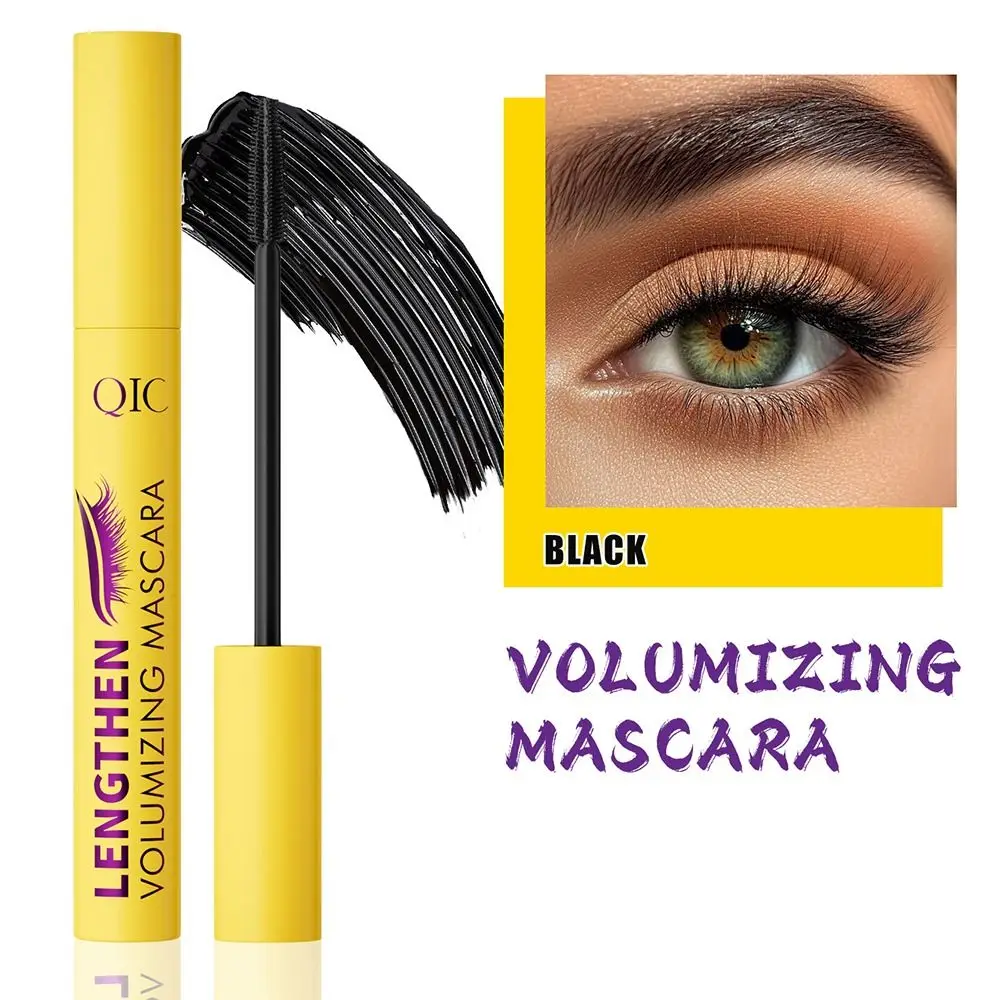 

Smudge-Proof Volume Mascara Natural Look Long Lasting Waterproof Mascara Clump-Free Lengthens Eyelashes Curl Extension Mascara