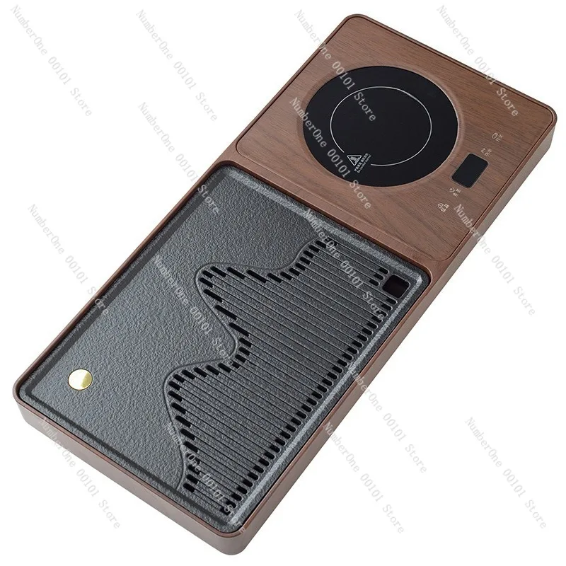 Automatic Tea Tray Tea Table Set With Water Drainage System Teapot Kettle Integrated  Set Household Table