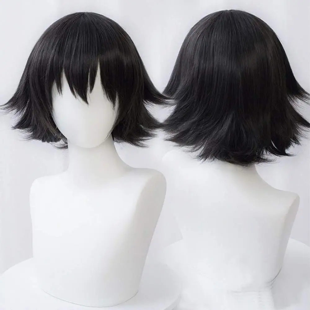 شعر مستعار رانبو Edogawa تأثيري للرجال ، شعر مستعار أنيمي قصير ، زي هالوين ، حفلة