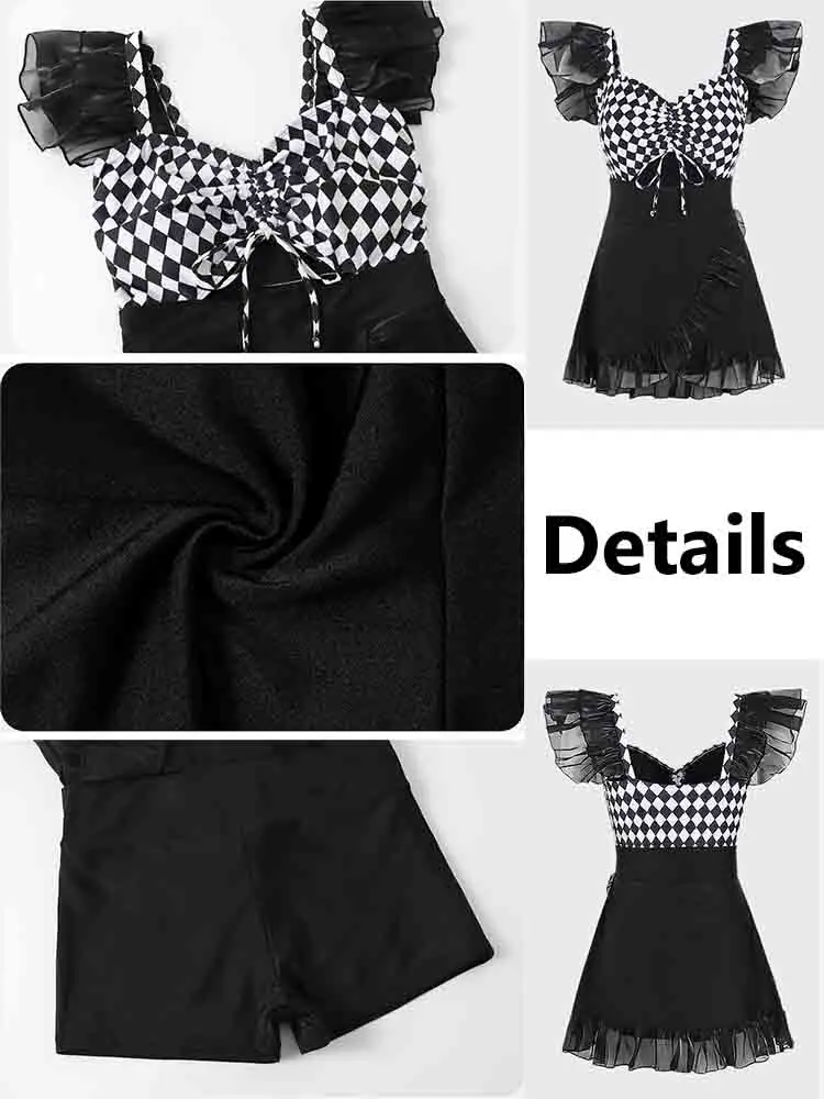 Cover-up pour femmes, Style plage, maillot de bain conservateur, été, douce princesse, Slim, ajouré, volants, Design Ins vacances, populaire, 2023