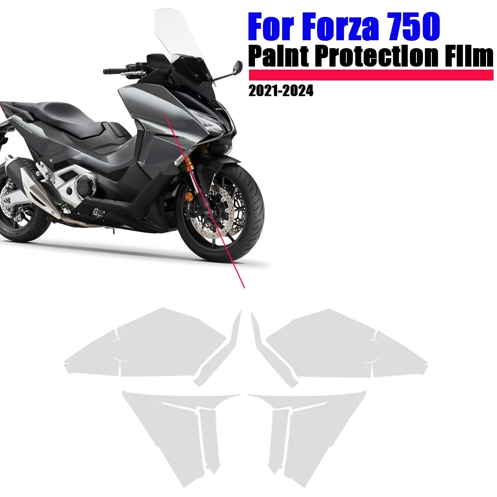 

For Forza 750 Motorcycle TPU Protective Film Invisible Car Cover For Forza750 PPF Paint Protection TPU Fairing Protection Film