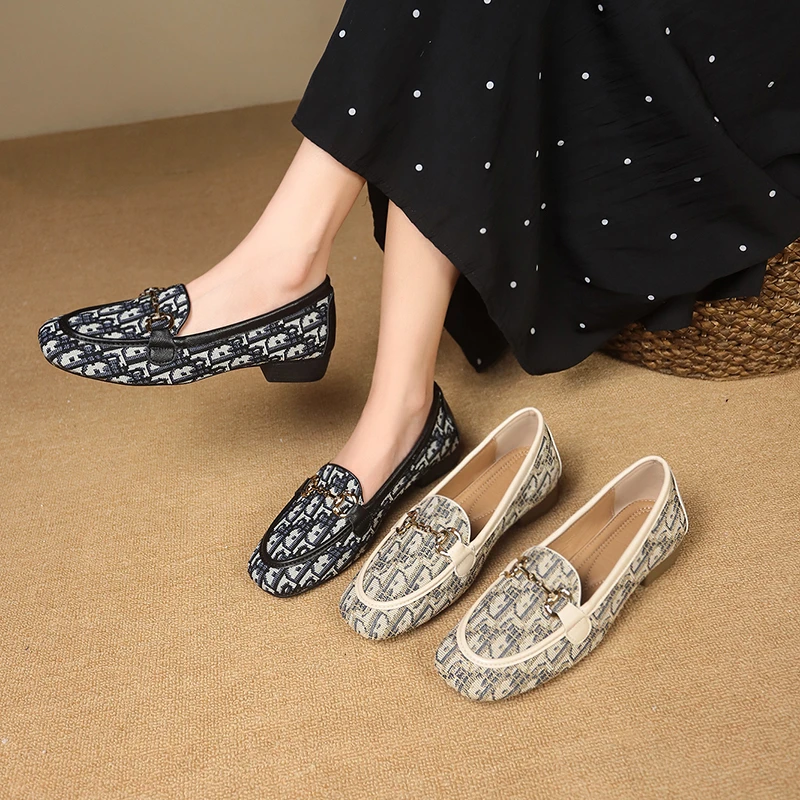Mary Jane Shoes - Soft Pu Leather Women's Low Heel