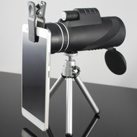 High Definition Monocular Telescope 40X60 High-Power Low-Light Pocket Outdoor Telescope Mobile Phone Camera Video