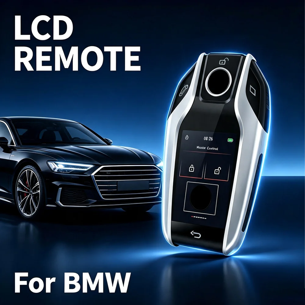 Auto LCD Digital Key Fob Universal Modified Smart Remote Car Key Kit With Keyless Go Key Fobs For BMW Lexus Toyota VW Volvo KIA