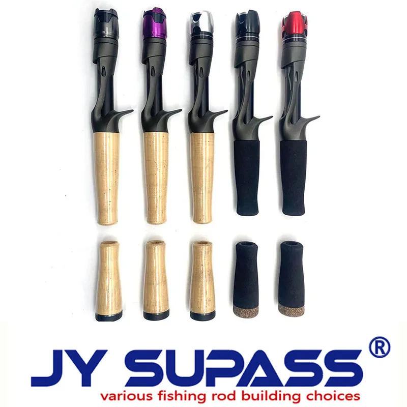 Cabo de EVA para carretilha de vara de pesca personalizada JY SUPASS VFC, acessórios de pesca para reparo de vara, assento de carretilha com cabo.