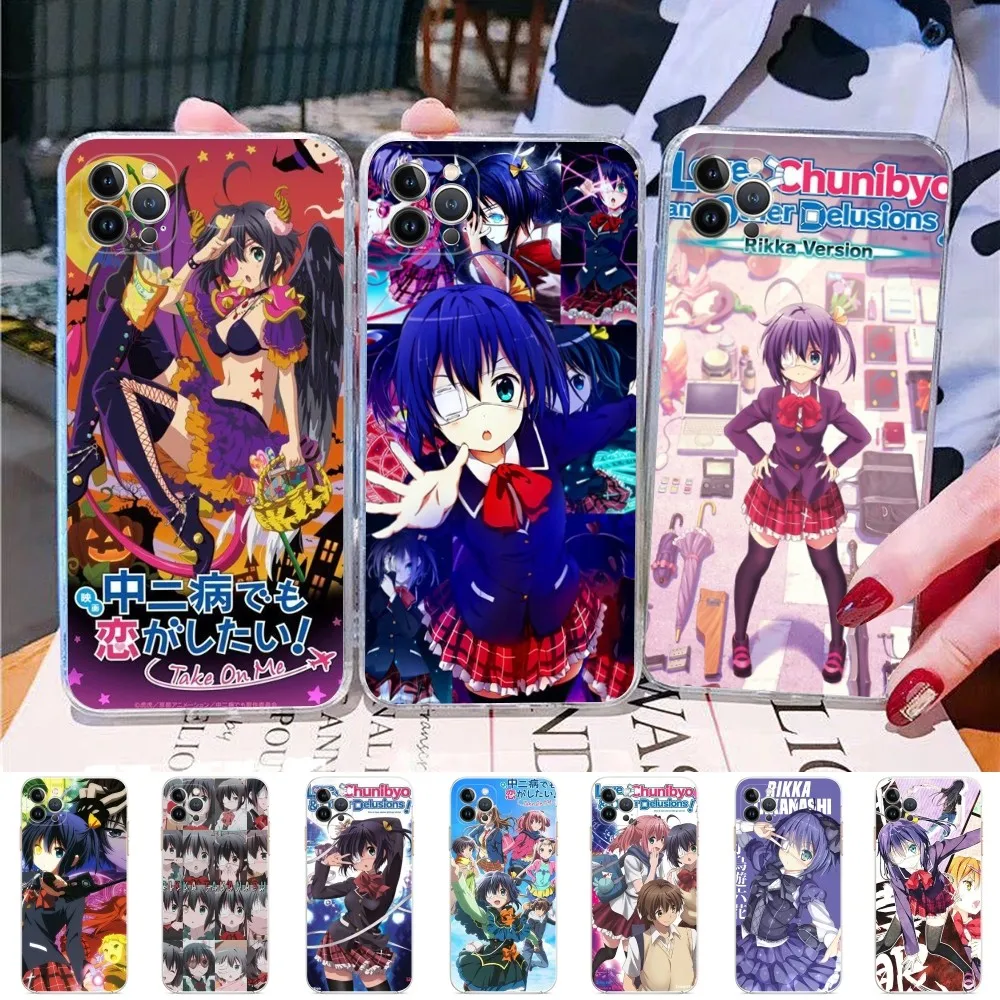 Love Chunibyo Other Delusions Phone Case For iPhone 15 14 13 12 Mini 11 Pro XS Max X XR SE 6 7 8 Plus Soft Silicone Cover