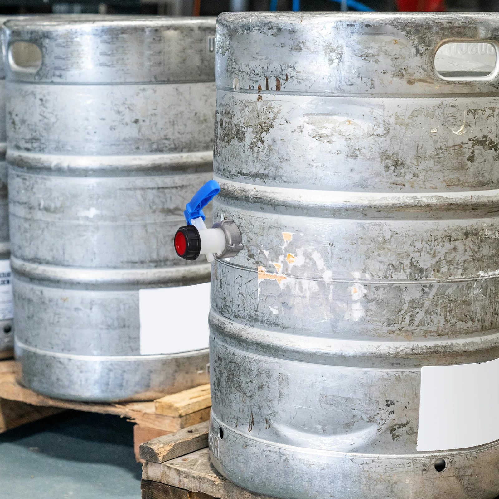 

Сменный клапан Ibc Tote 1000L Dn50, пластиковый адаптер для бака, переключатель, разъем управления сливом воды, запорный поток