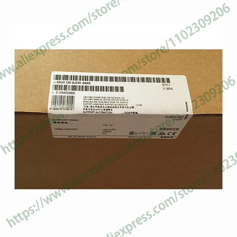 Mới Ban Đầu Plc Bộ Điều Khiển TP-900 6AV2124-0JC01-0AX0 6AV2 124-0JC01-0AX0 Màn Hình Cảm Ứng Inverter Ngay Lập Tức Giao Hàng