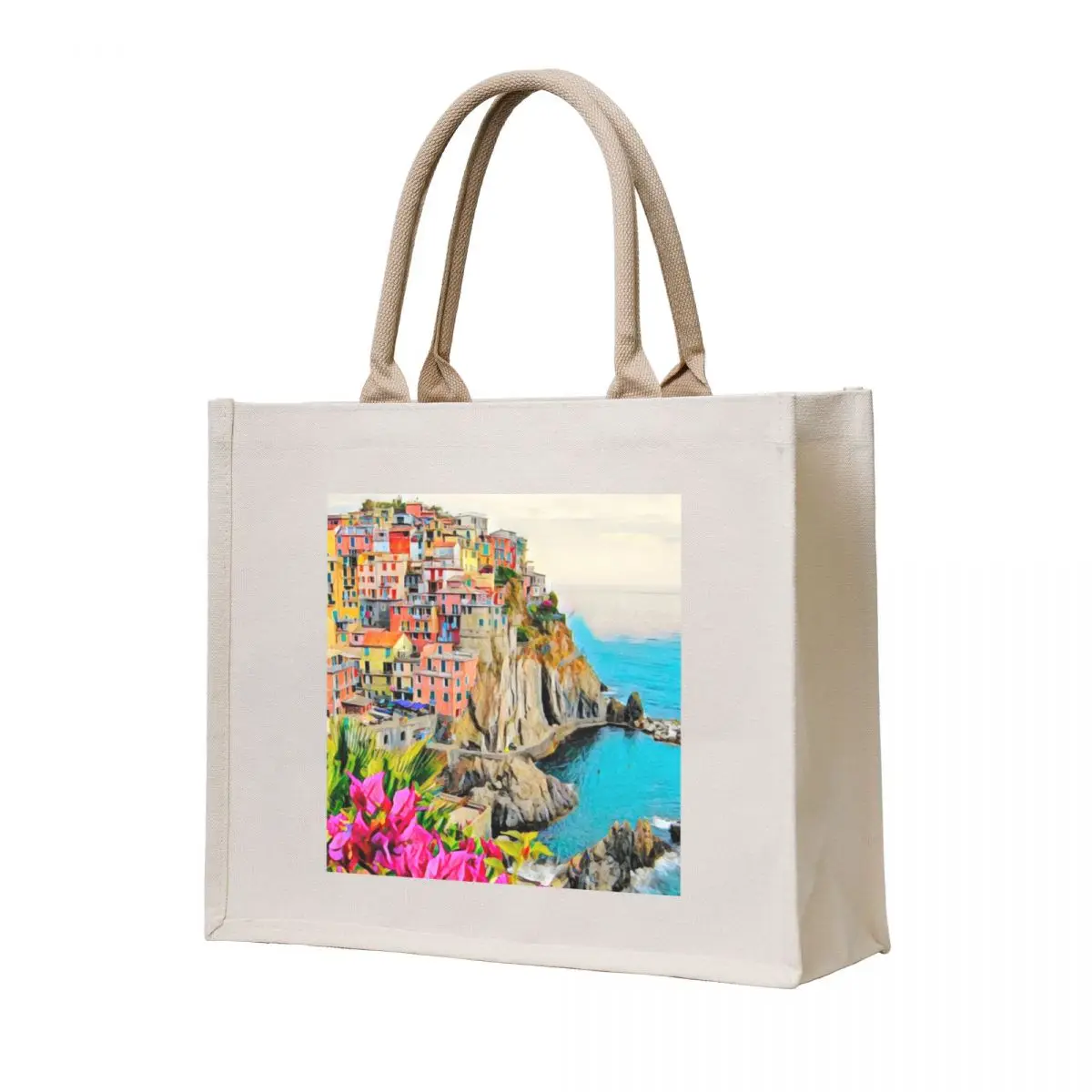 Лето в сумке Cinque Terre, сумка-шоппер на заказ
