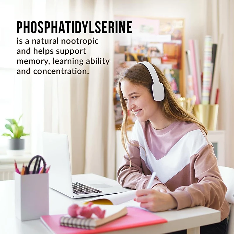 Kapsułki fosfatydyloseryny - poprawiają pamięć i koncentrację, odświeżają umysł, łagodzą stres