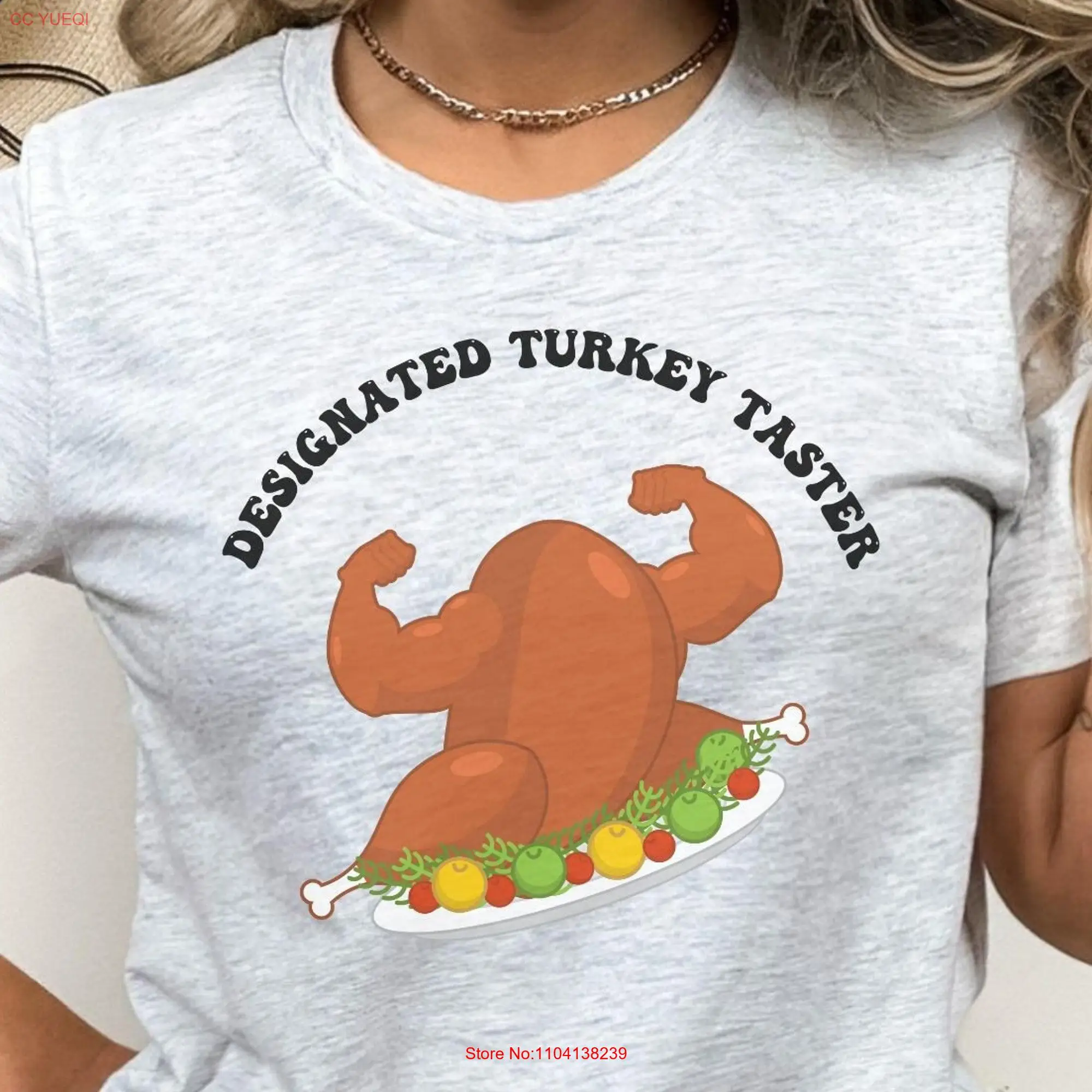 Turkey Taster T ShirtFunny Thanksgiving shirt Let's Get Basted Gobble Funny long or short sleeves