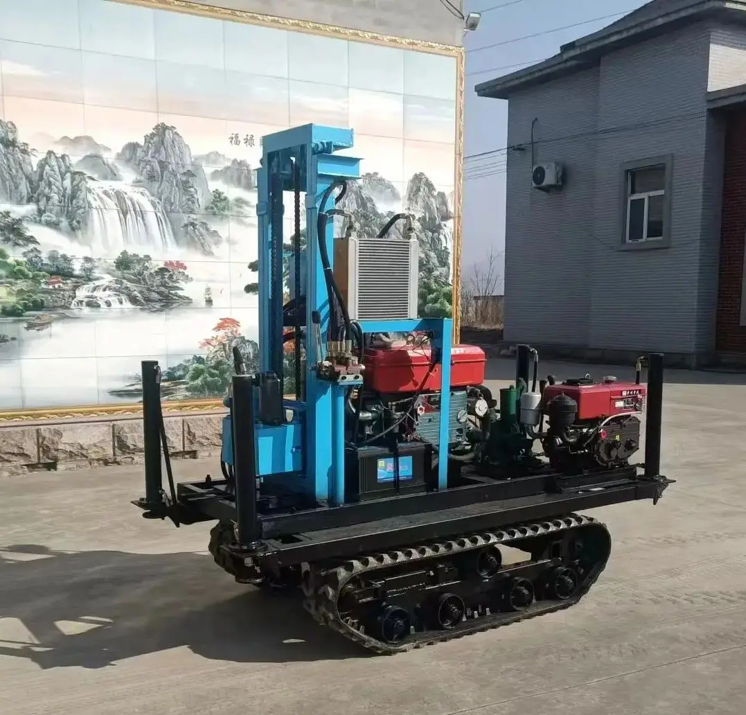

Customized Diesel Petrol Engine Water Well Drilling Rig 150m 200m Drilling Rig Shallow Well Drilling Machine