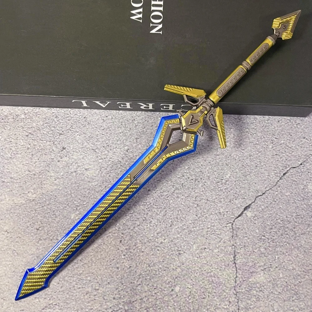 

11,8-дюймовая катана Apex Legends в натуральную величину, японская катана, оригинальный самурайский дамасский меч, реквизит для косплея, нож ниндзя, игрушка, подарок