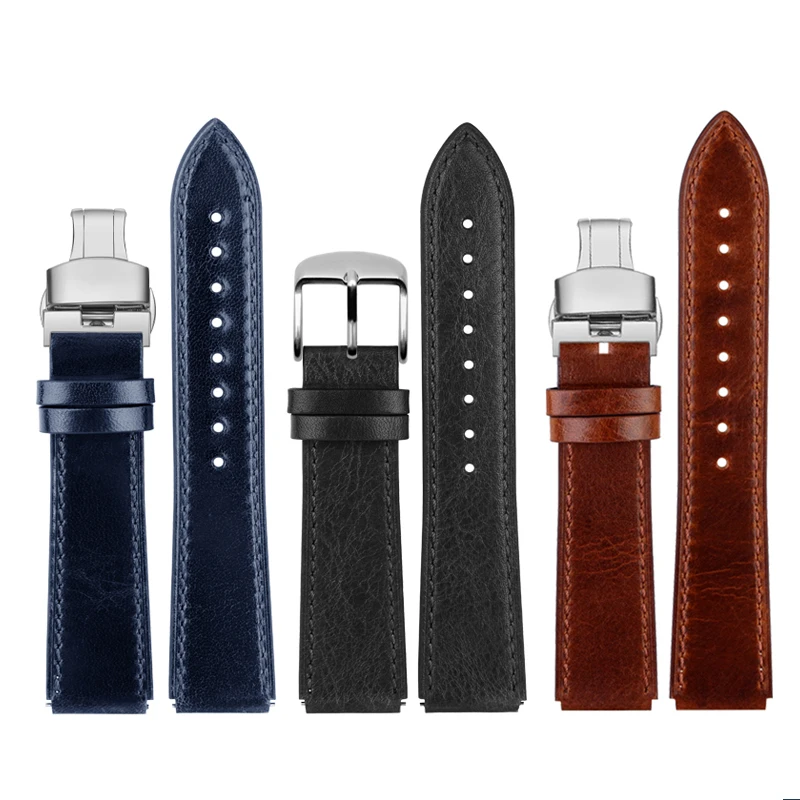 Ae1200 pulseira de couro retrô para casio AE-1200WH/1300/1000 pulseira a159 a158w a168 f91w pulseira de relógio vintage 18mm peças