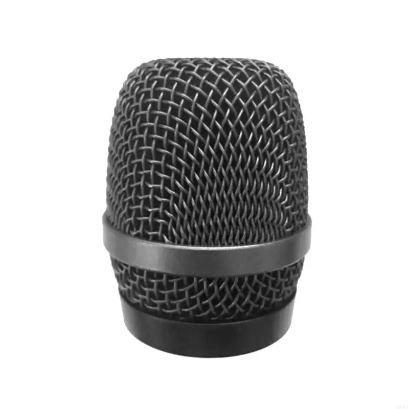 Profissional microfone bola cabeça malha grill microfone grade capa pára-brisas para sennheiser e835/e845 mic acessórios
