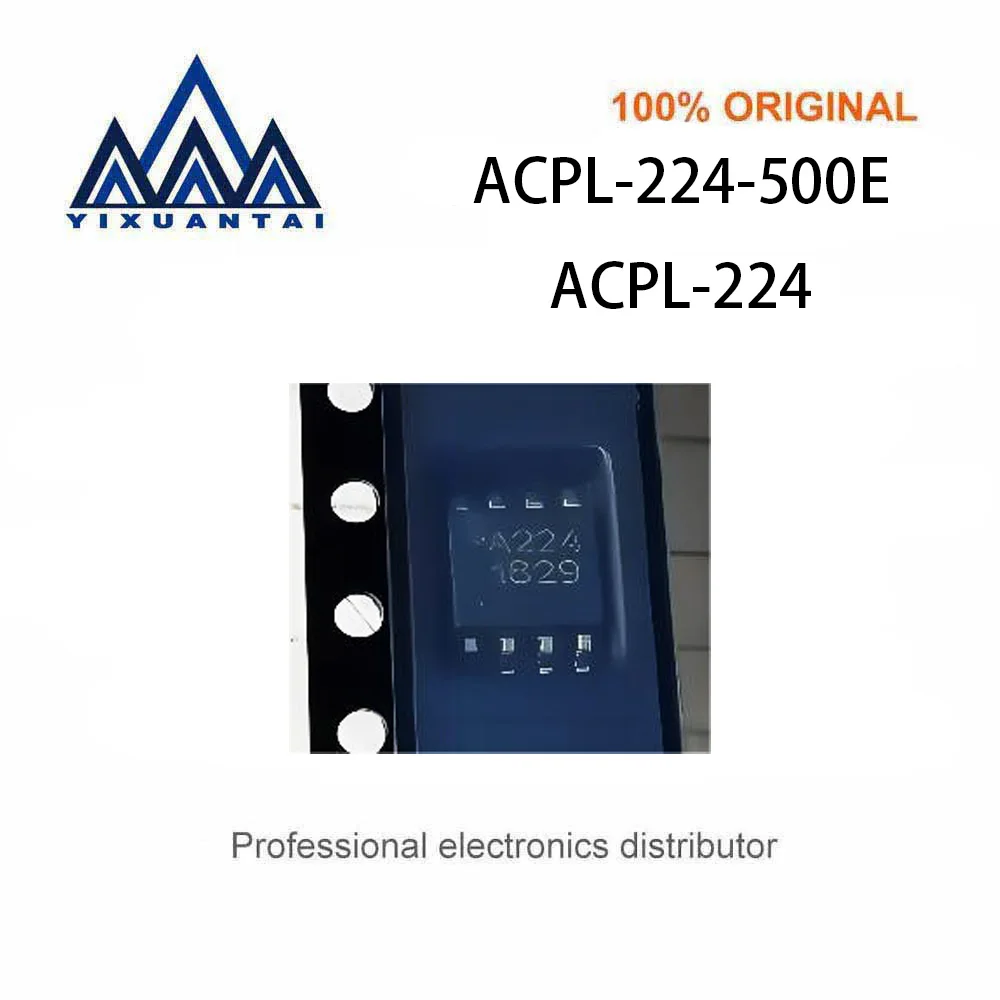 

10pcs/Lot ACPL-224-500E ACPL-224-560E ACPL-224 Marking A224【OPTOISOLATOR 3KV 2CH TRANS 8SOIC】 New