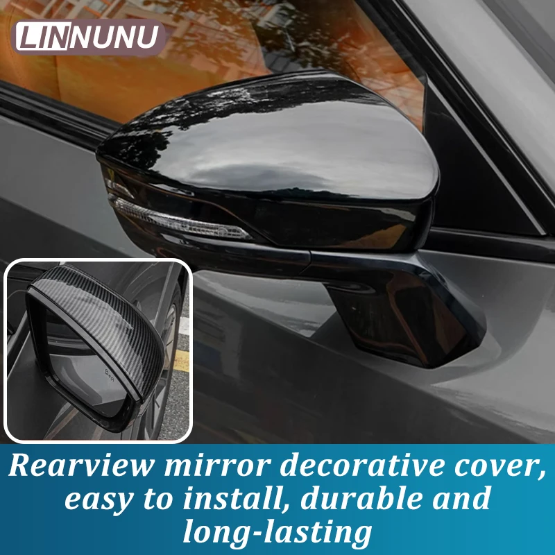 Linnunu Fit for Deepal S07 L07 Sl03 Car Accessories Car Rearview Mirror Housing Cover Anti-Scratch and Wear-Resistant Rearview Mirror Protective Cover Car Exterior Parts Protection Supplies