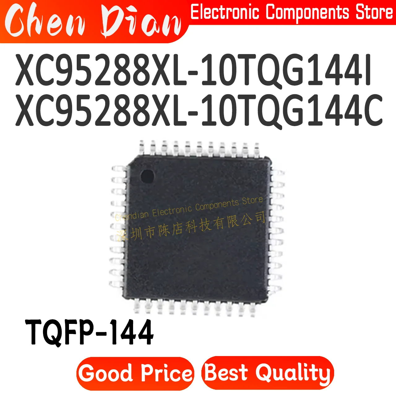 XC95288XL-10TQG144I XC95288XL-10TQG144C Package: TQFP-144 New Original Genuine