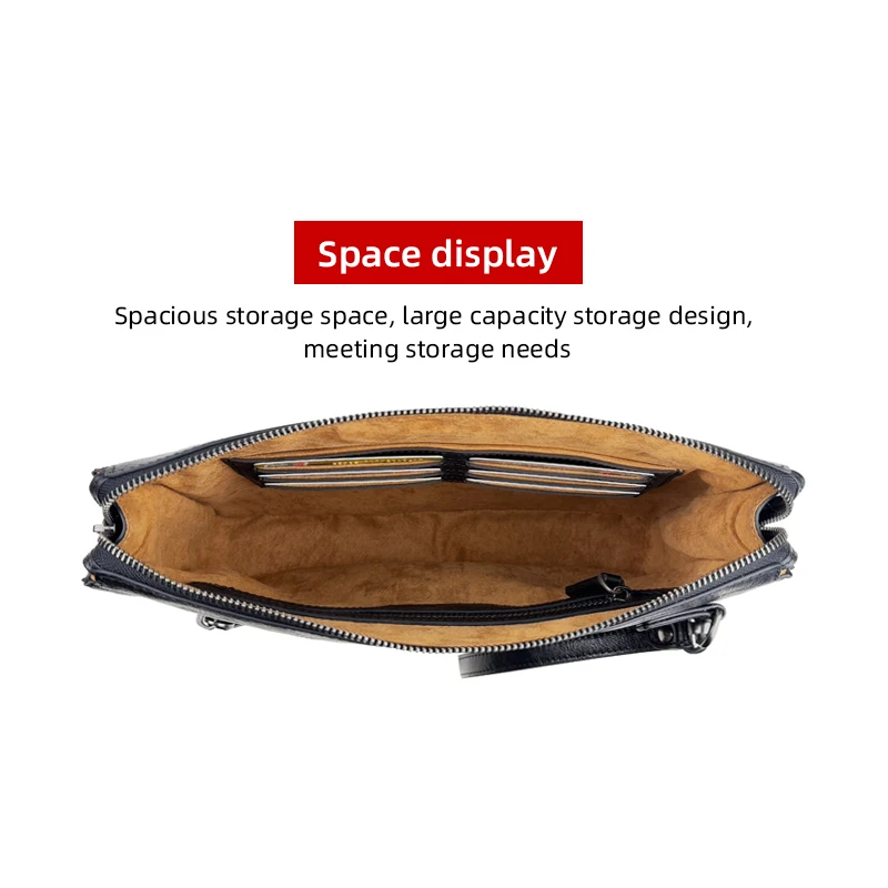

Men Long Wallets Genuine Leather Luxury Simple Clutch Bag Male Casual Cell Phone Purses Big Capacity Zipper Money Pouch